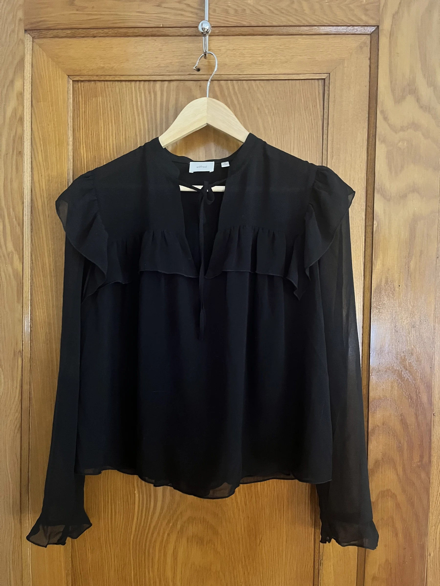 Blouse noire Wilfred (Aritzia) taille XS Aritzia seconde main