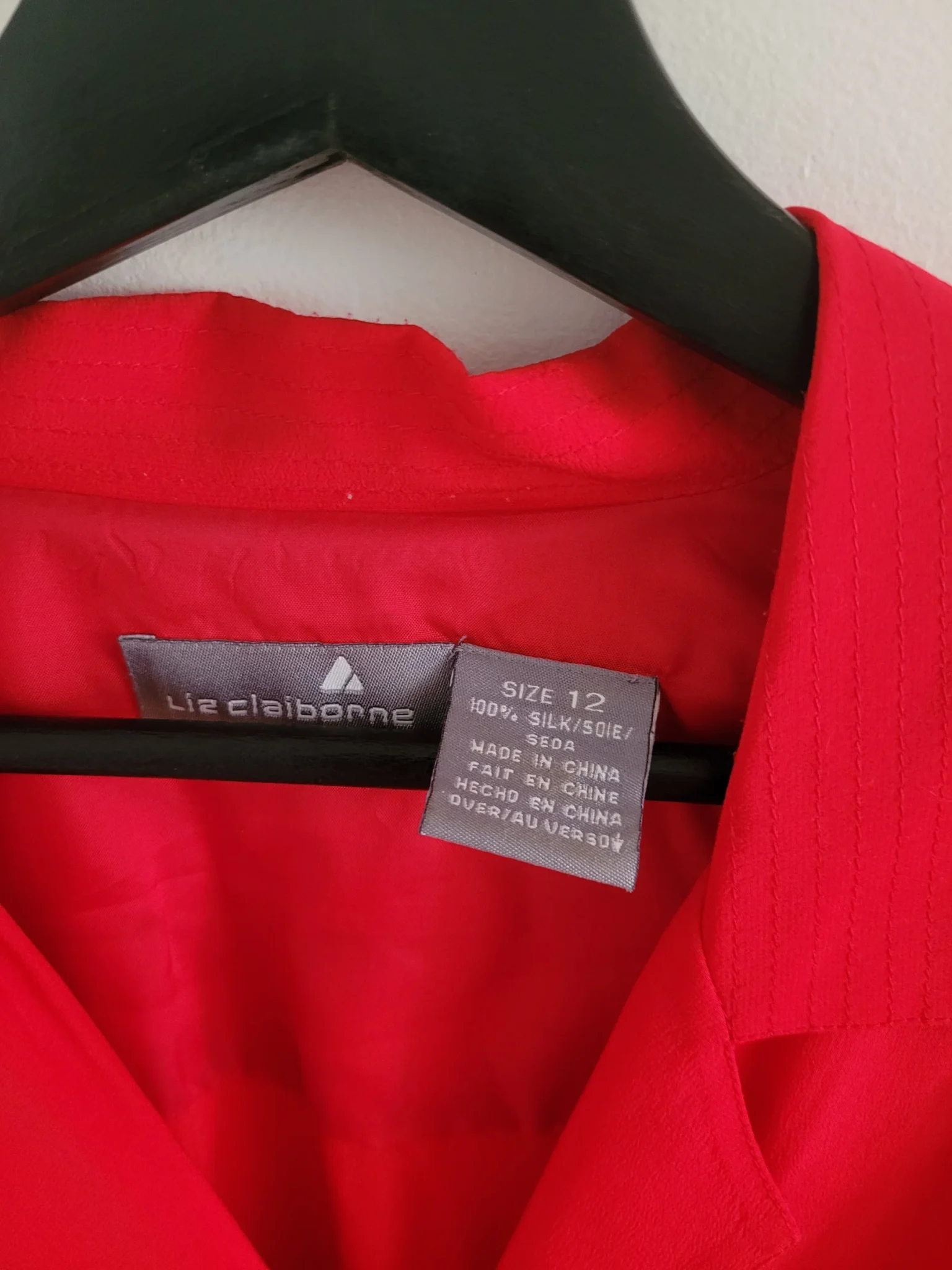 Image for Robe chemisier 100% soie