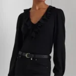 Featured thumbnail for Ralph Lauren haut à volant