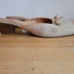 Featured thumbnail for Kitten heels vintage cuir et daim