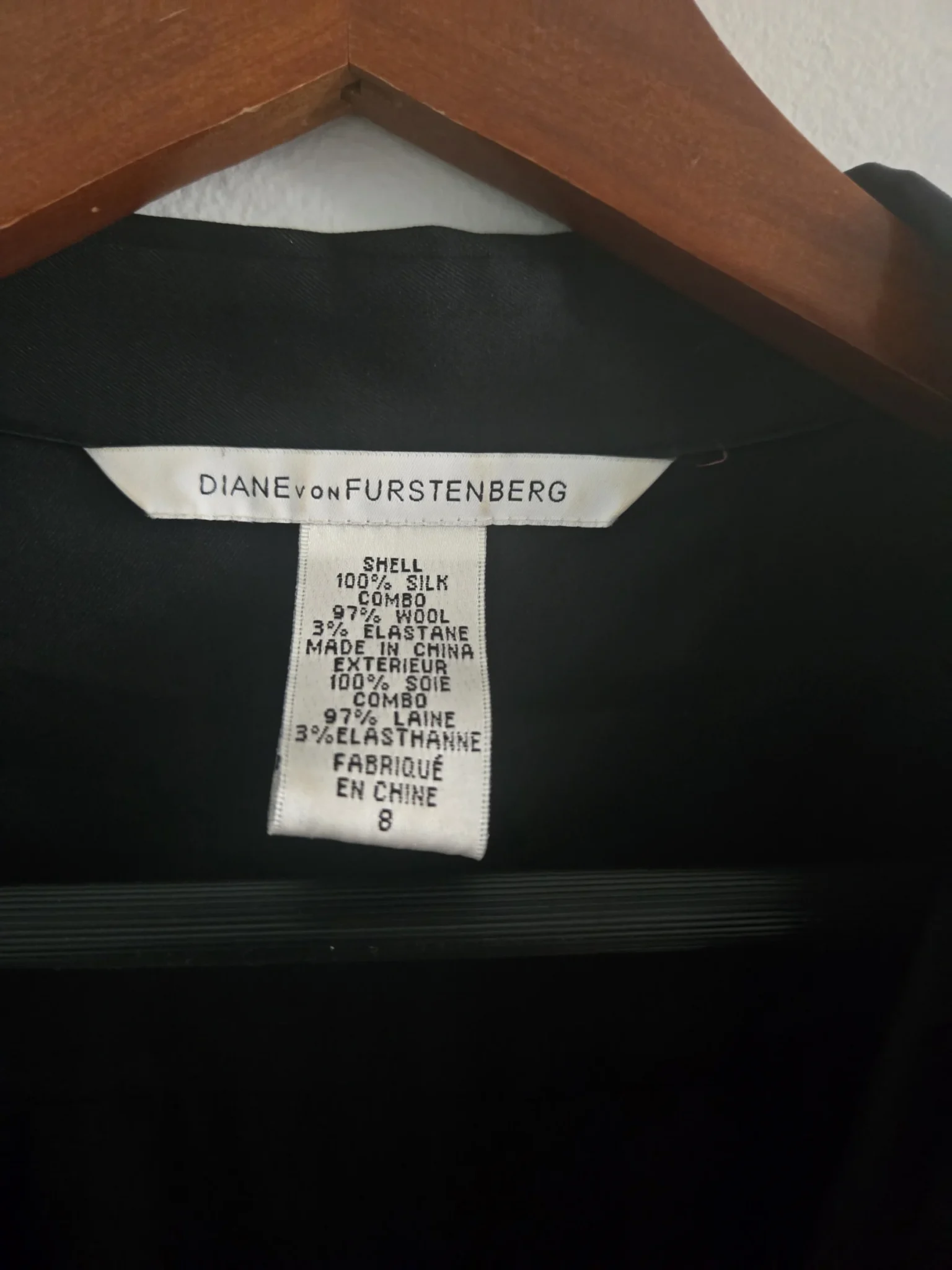 Image for Diane von Furstenberg robe soie et laine