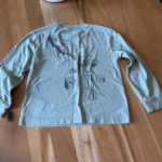 Thumbnail for Minecraft green long-sleeved top