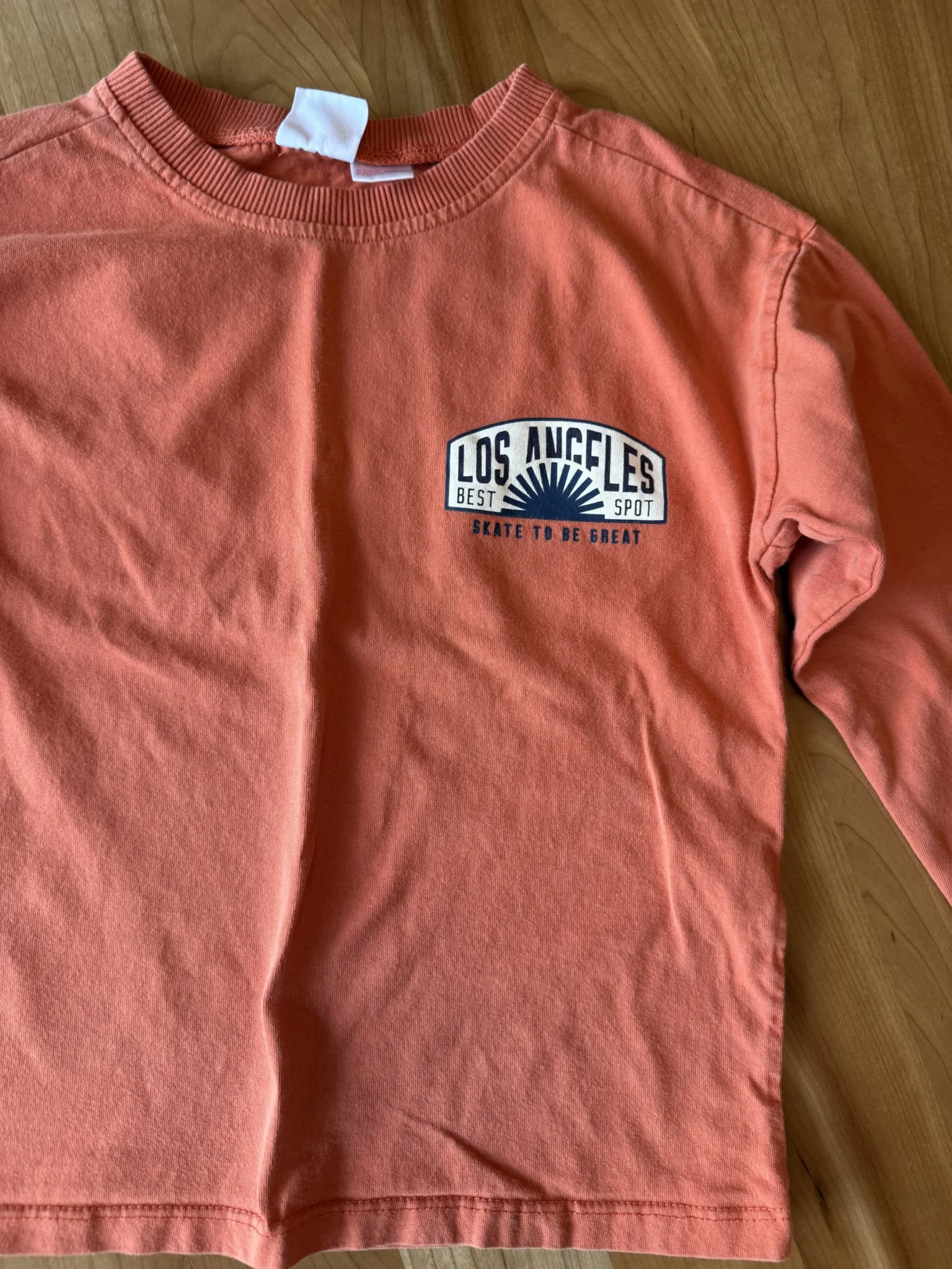 Image for Orange long-sleeved Los Angeles