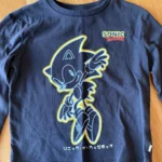 Thumbnail for Sonic navy blue long-sleeved top
