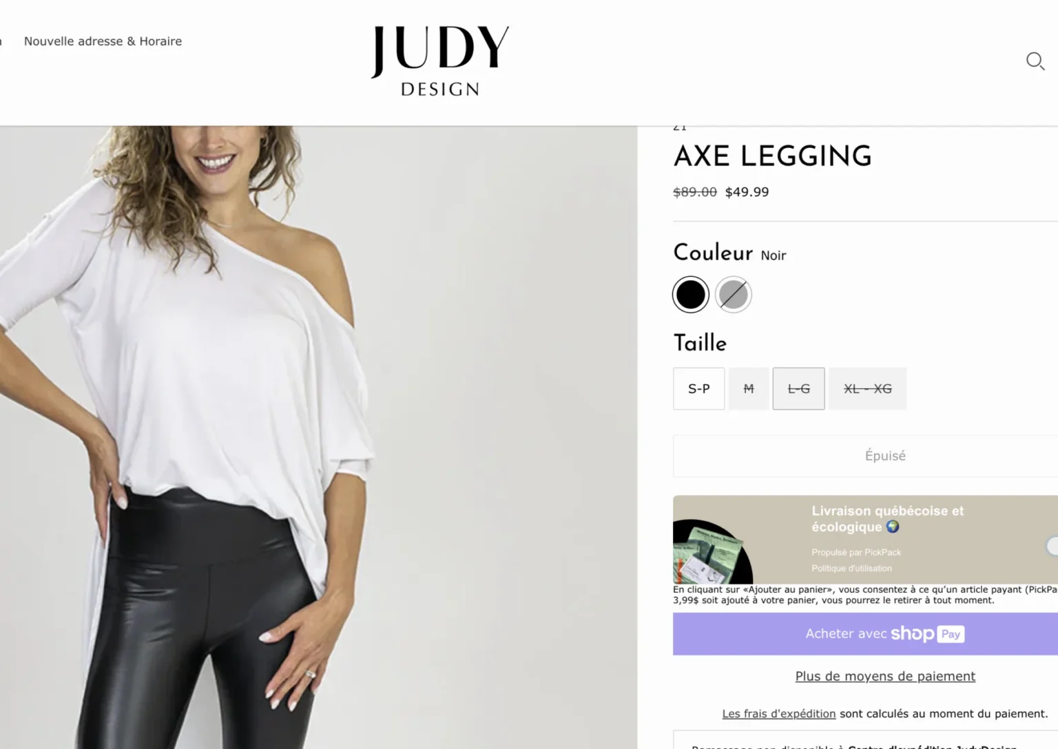 Image for Axe Legging Judy Design XL
