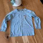 Featured thumbnail for Skeleton blue long-sleeved top