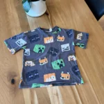 Featured thumbnail for Grey Minecraft T-shirt