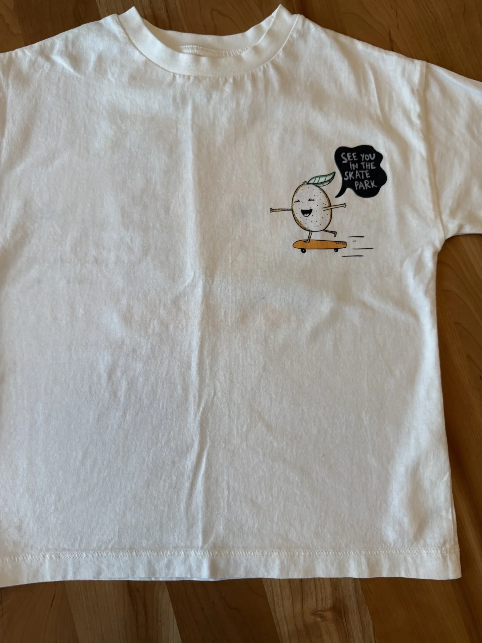 Image for Lemon-white T-shirt