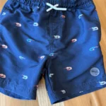 Thumbnail for Navy blue T-shirt with prawns