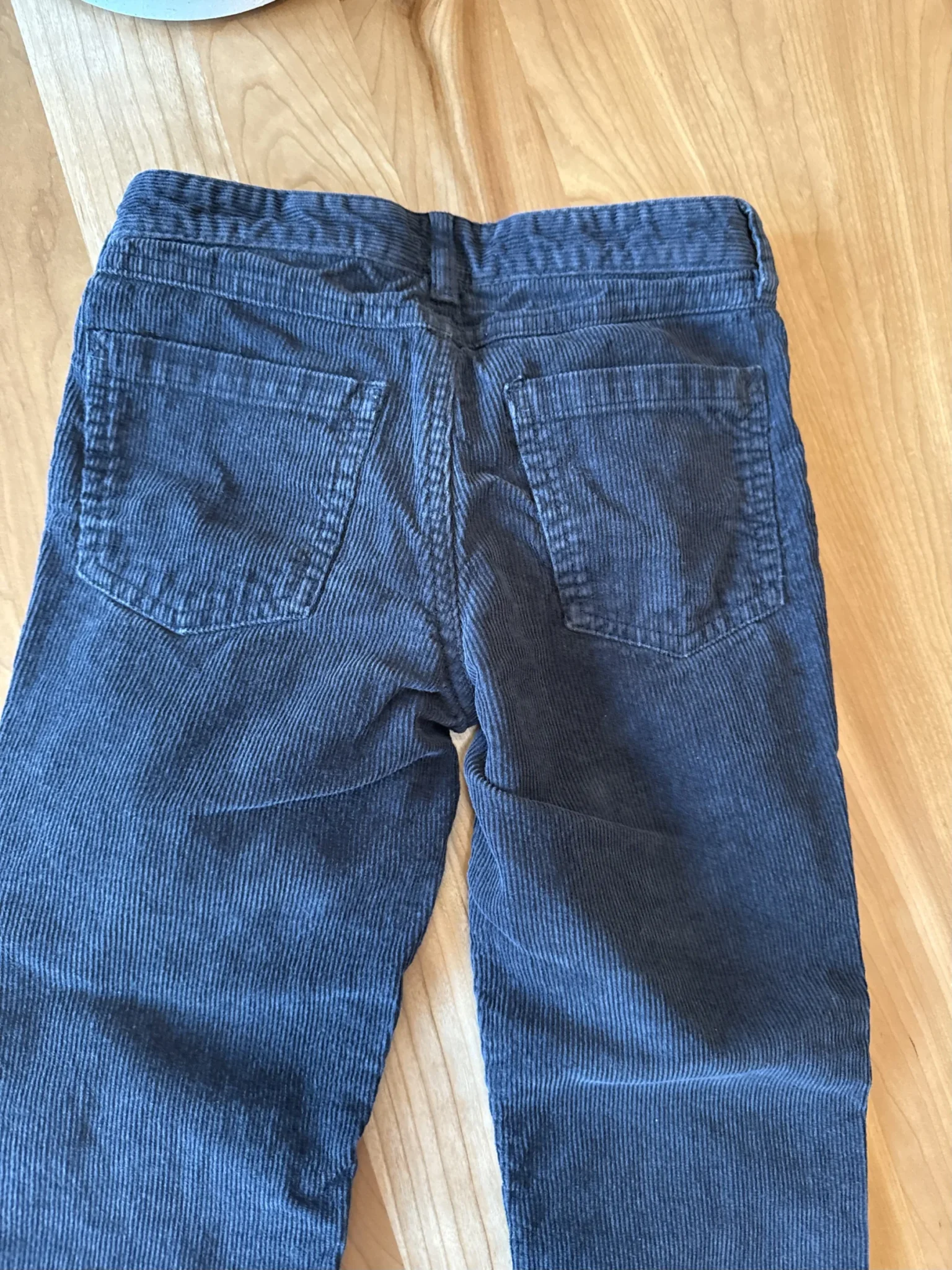 Image for Black corduroy trousers