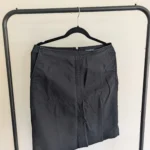 Thumbnail for Dark blue mid-length skirt by Banana Republic