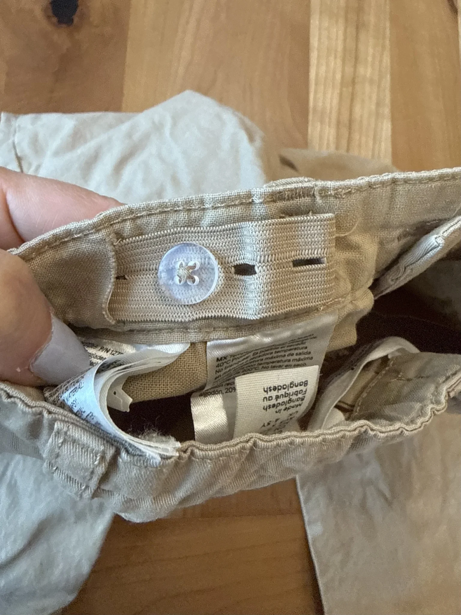 Image for Beige trousers