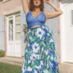 Thumbnail for Viviana Multiway Dress – Monet, Size L, Brand New (4-in-1)