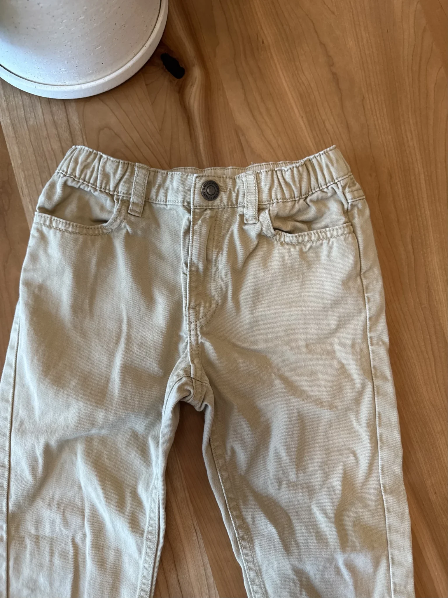 Image for Clean beige trousers