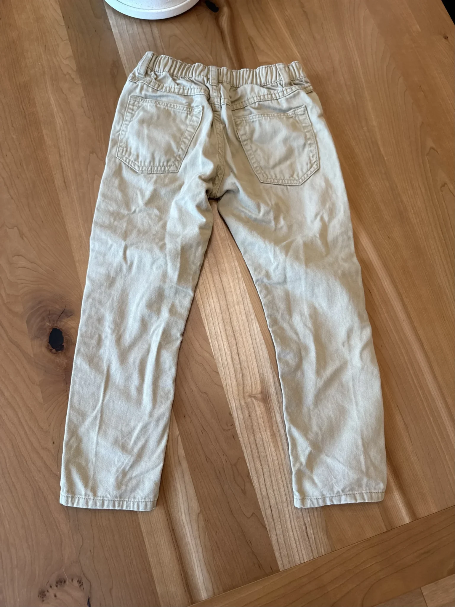 Image for Clean beige trousers