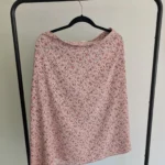 Featured thumbnail for Pink 'Romance' skirt with small flowers