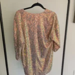 Thumbnail for Pink sequinned dress