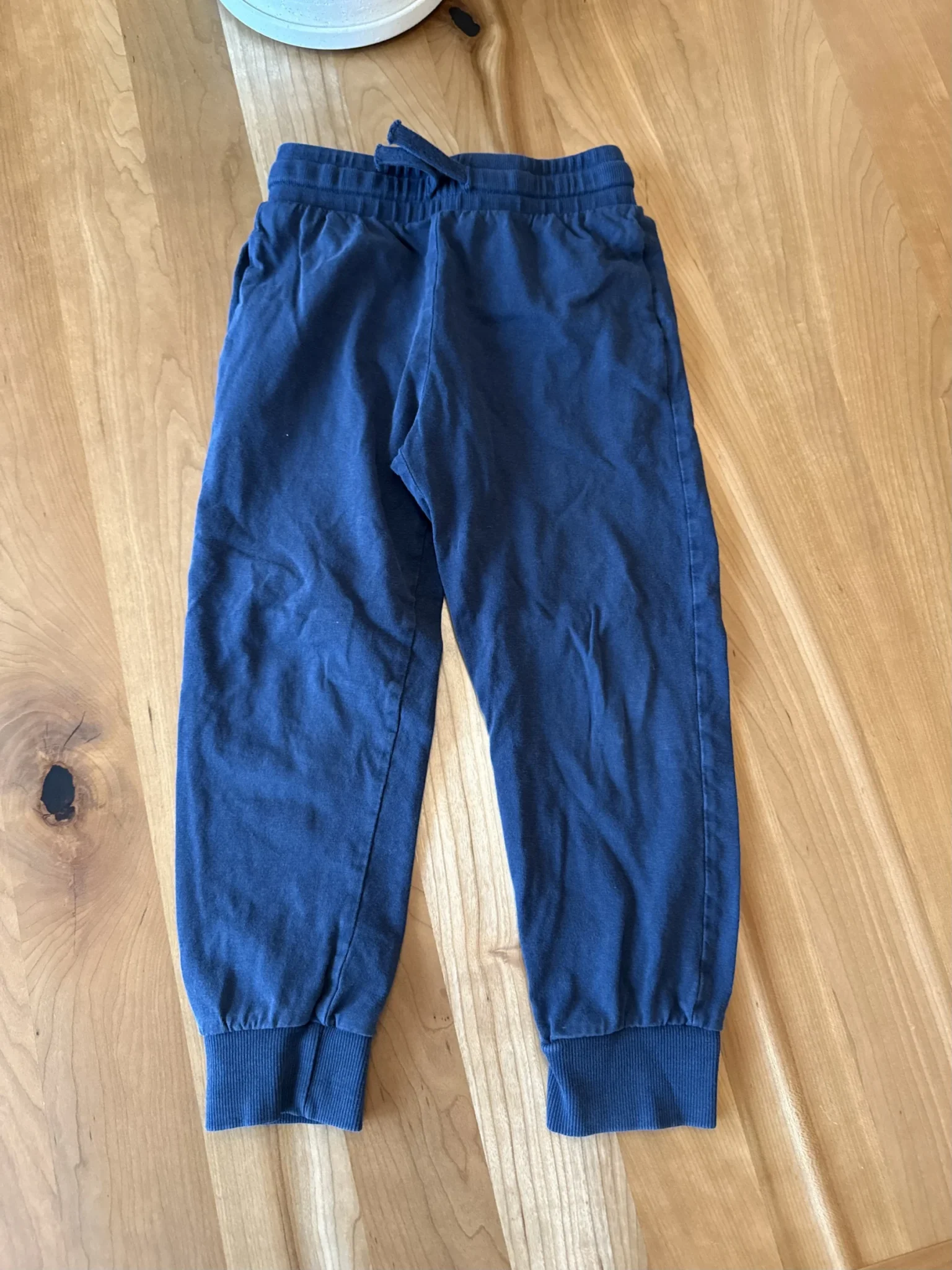 Featured image for Navy blue jogging bottoms