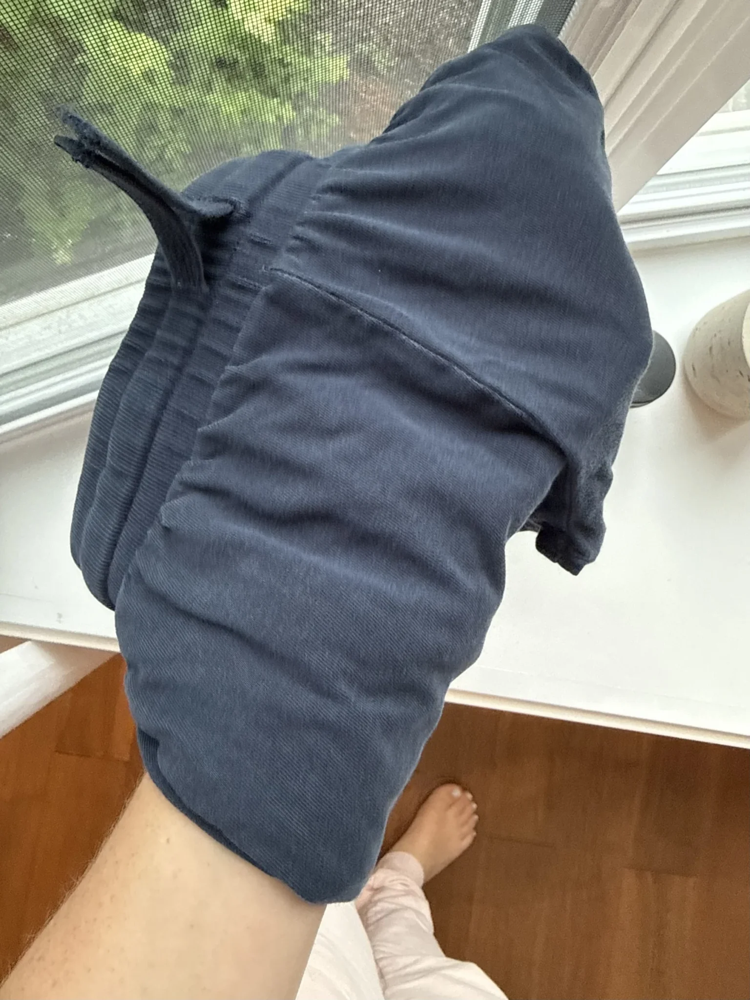 Image for Navy blue jogging bottoms