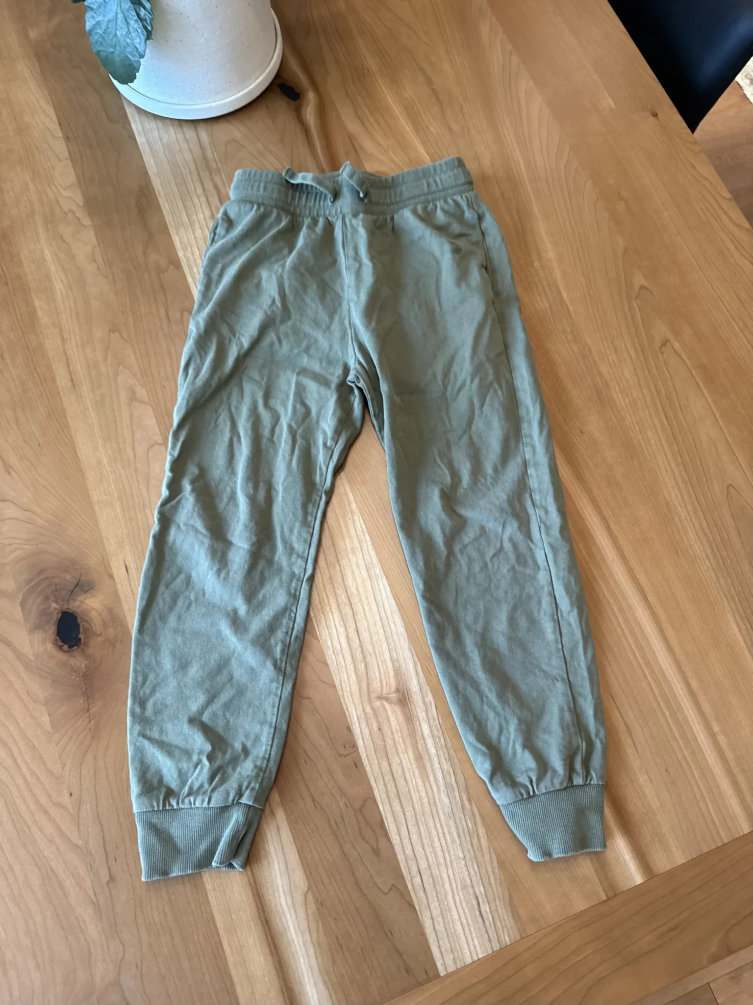 Image for Khaki green jogging bottoms