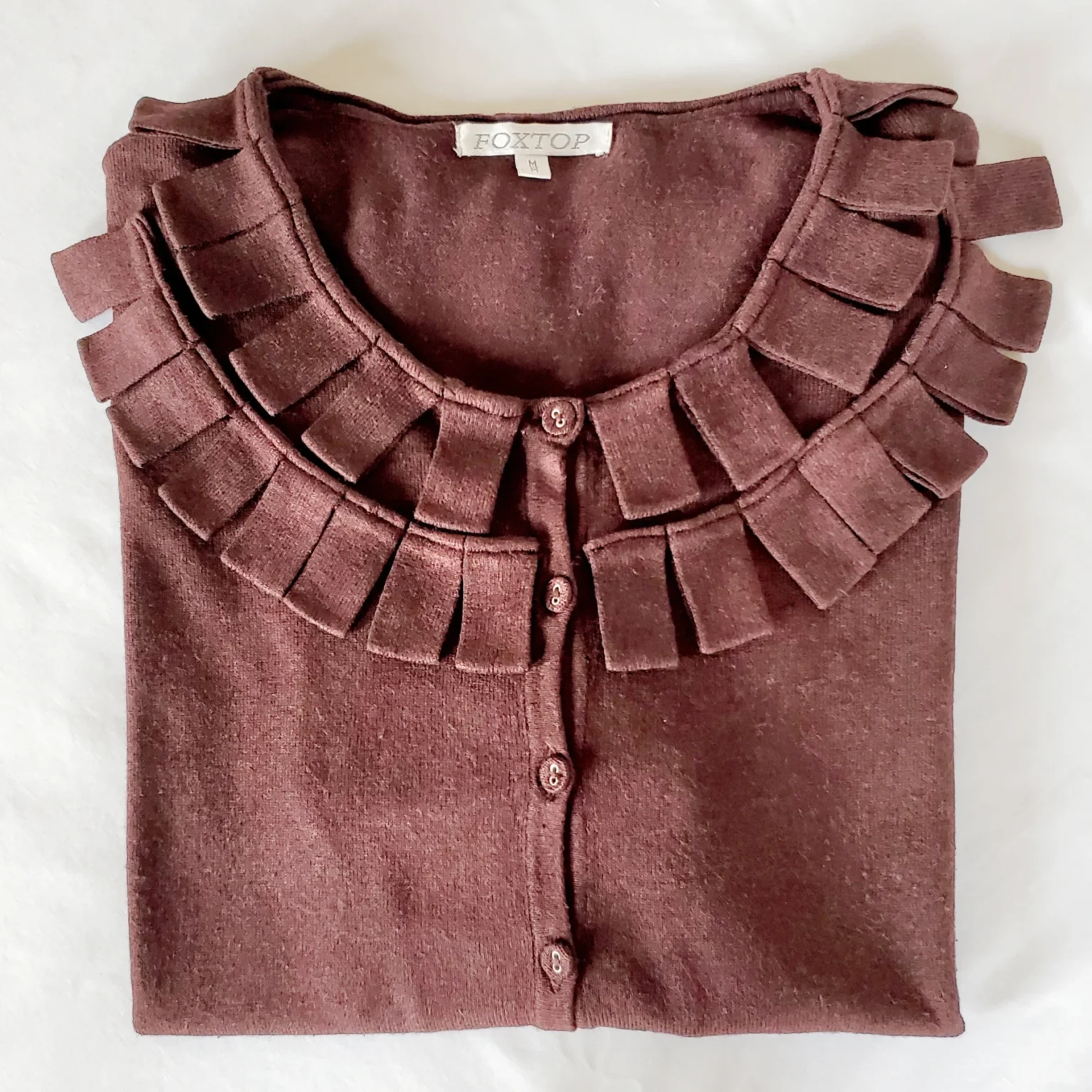 Image for Cardigan marron