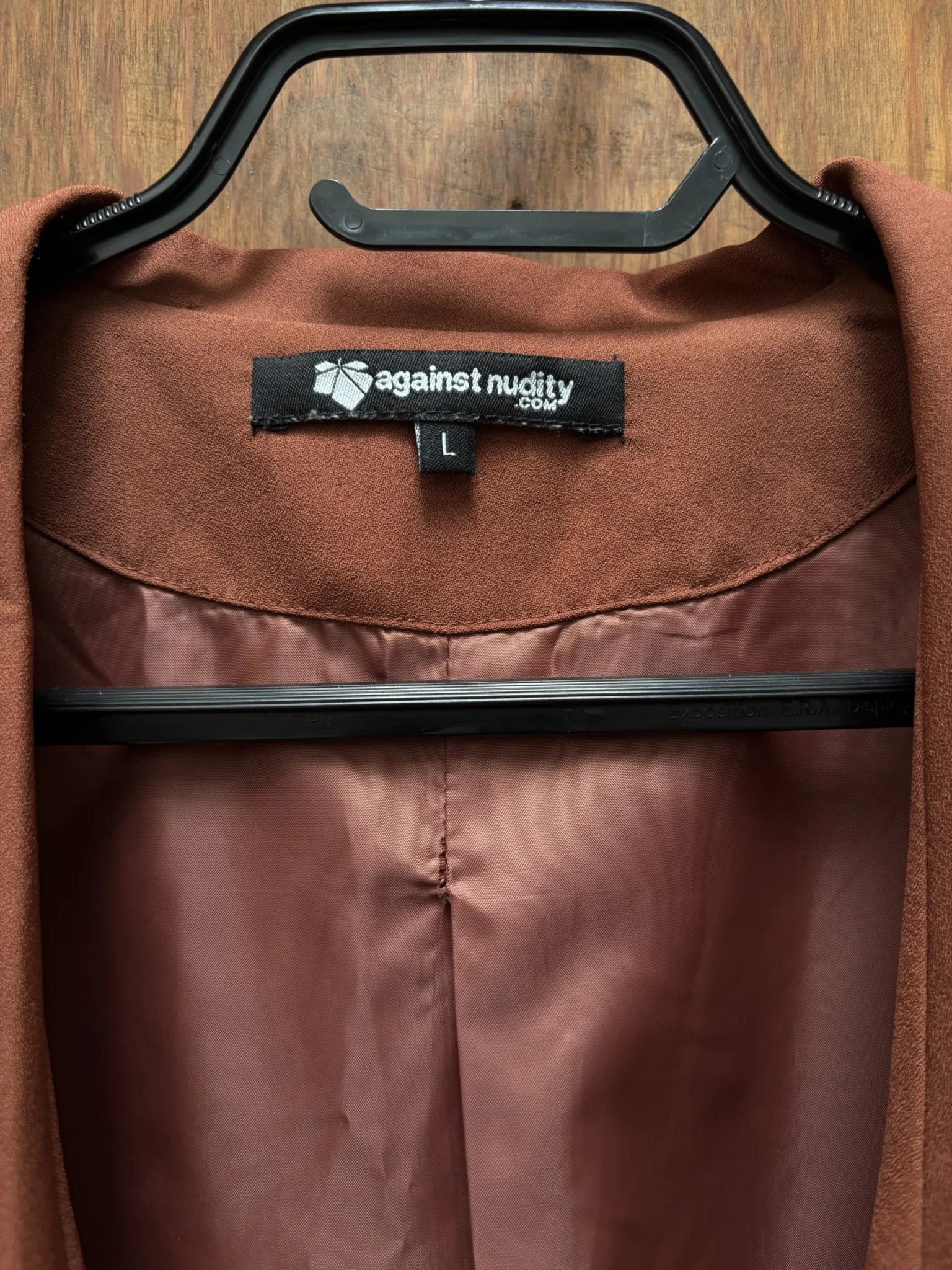 Image for Veston brun rouge - Against Nudity Clothing