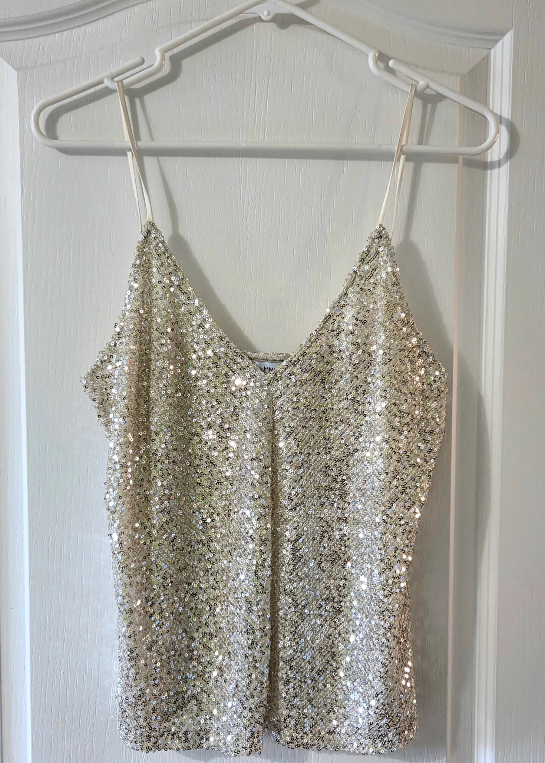 Top à sequins Mango Mango seconde main