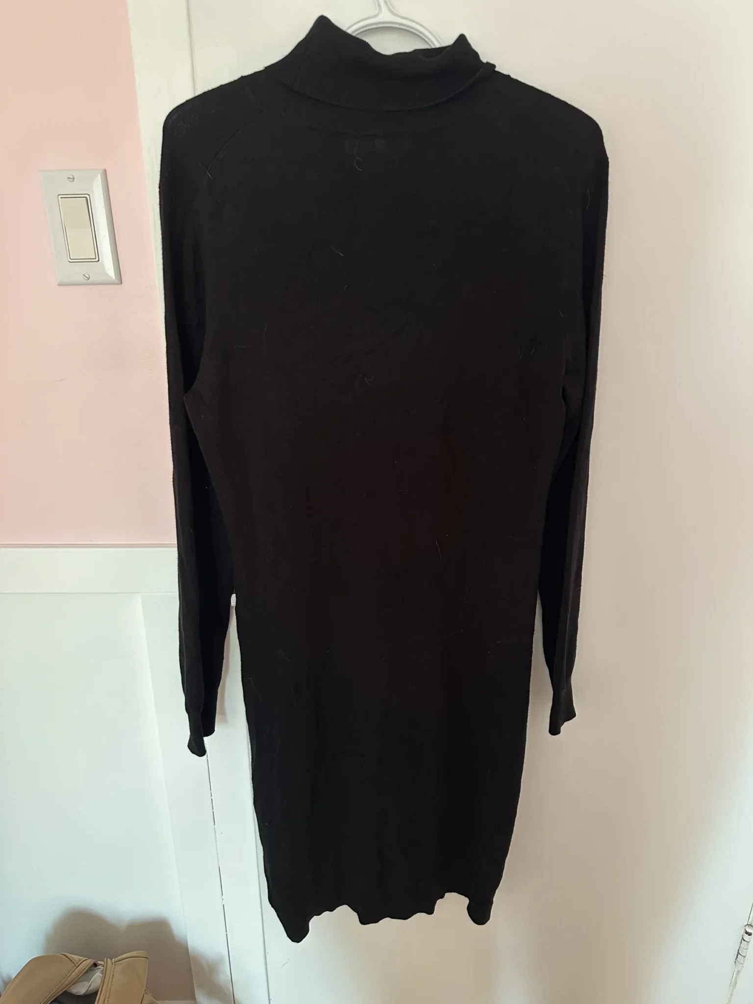 Image for Long roll-neck dress