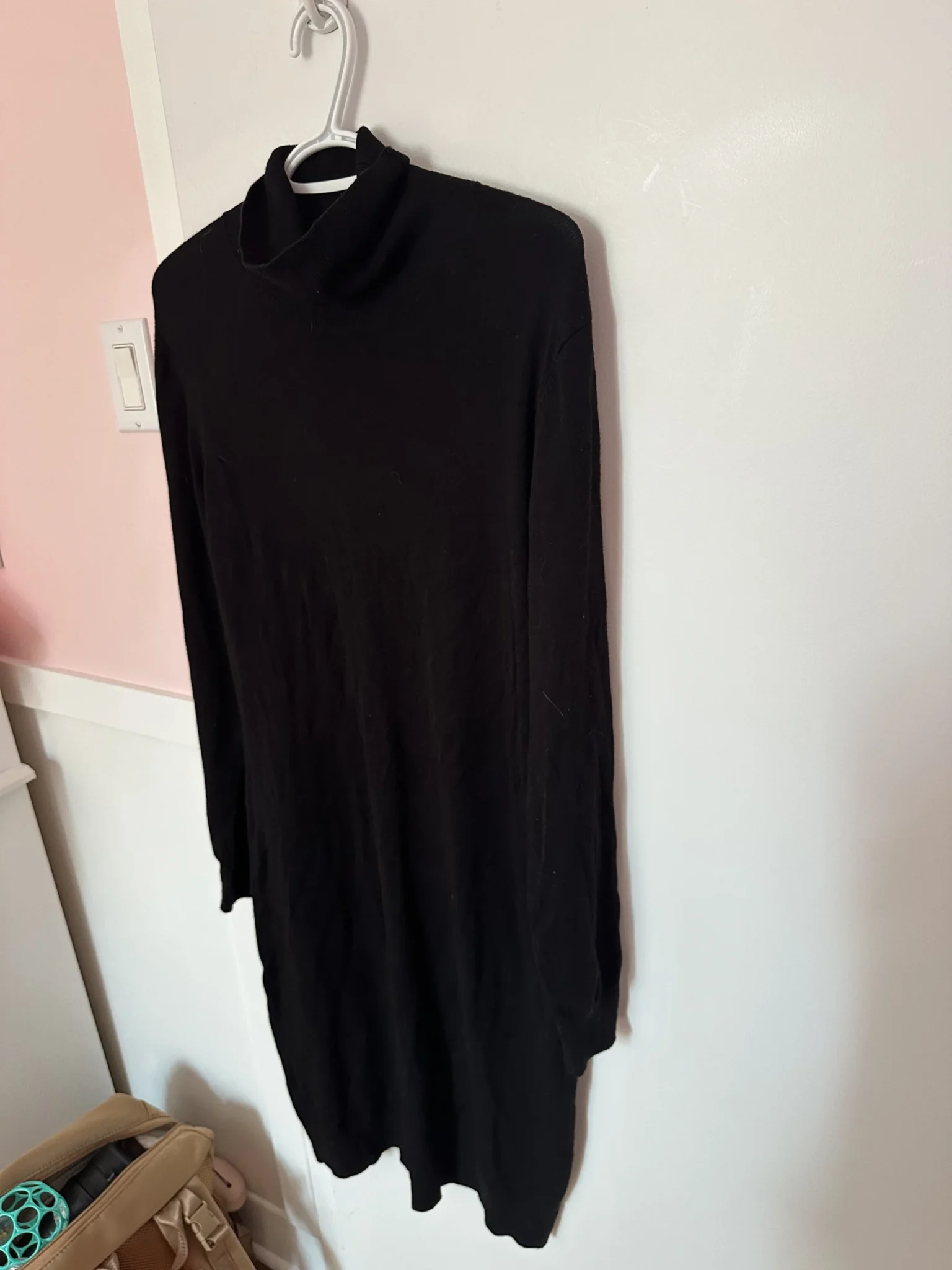 Image for Long roll-neck dress