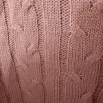 Thumbnail for Crop-style knitted lounge wear top