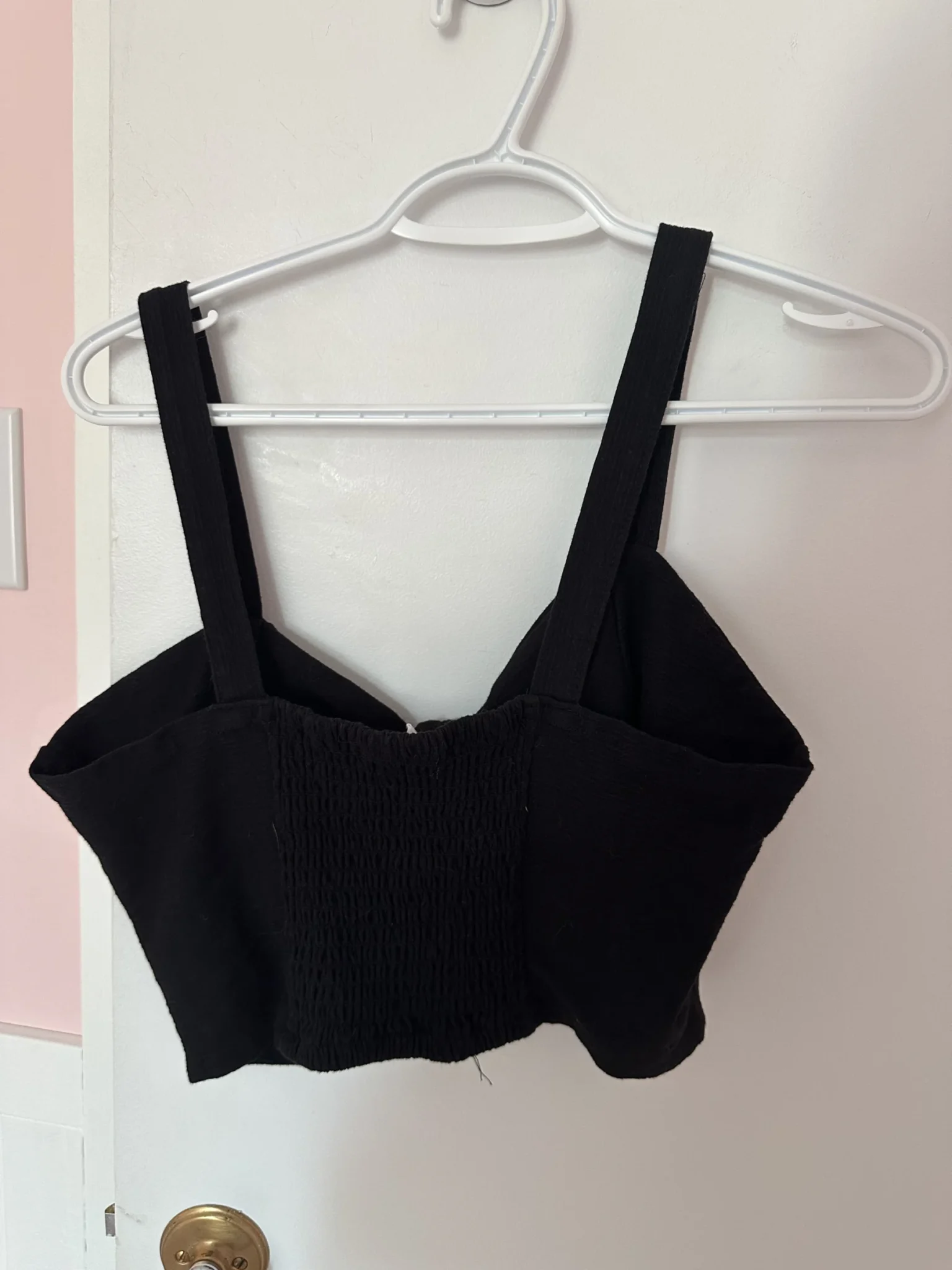 Image for Camisole crop avec noeud à l’avant