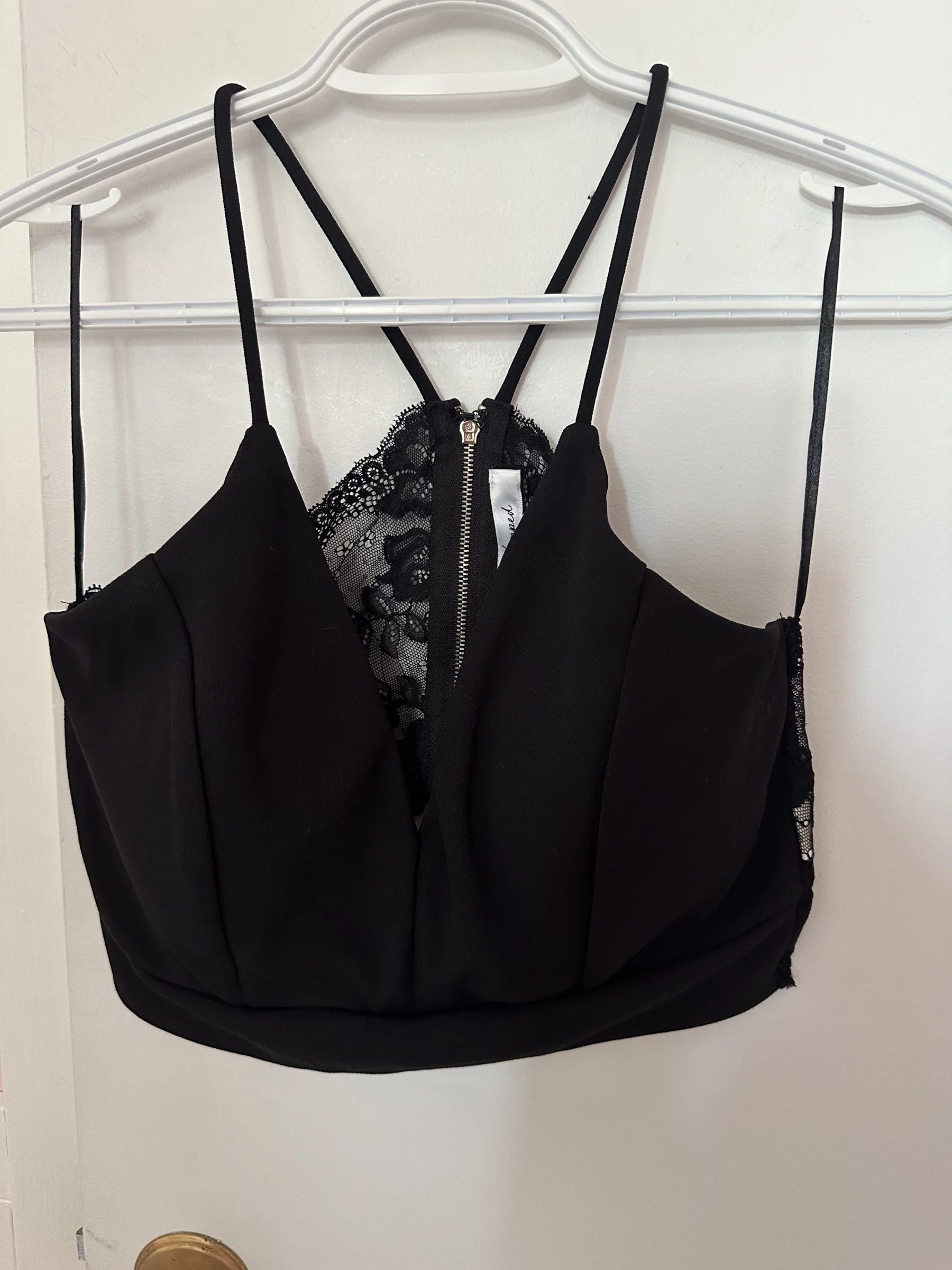 Haut bustier avec dentelle Urban planet seconde main