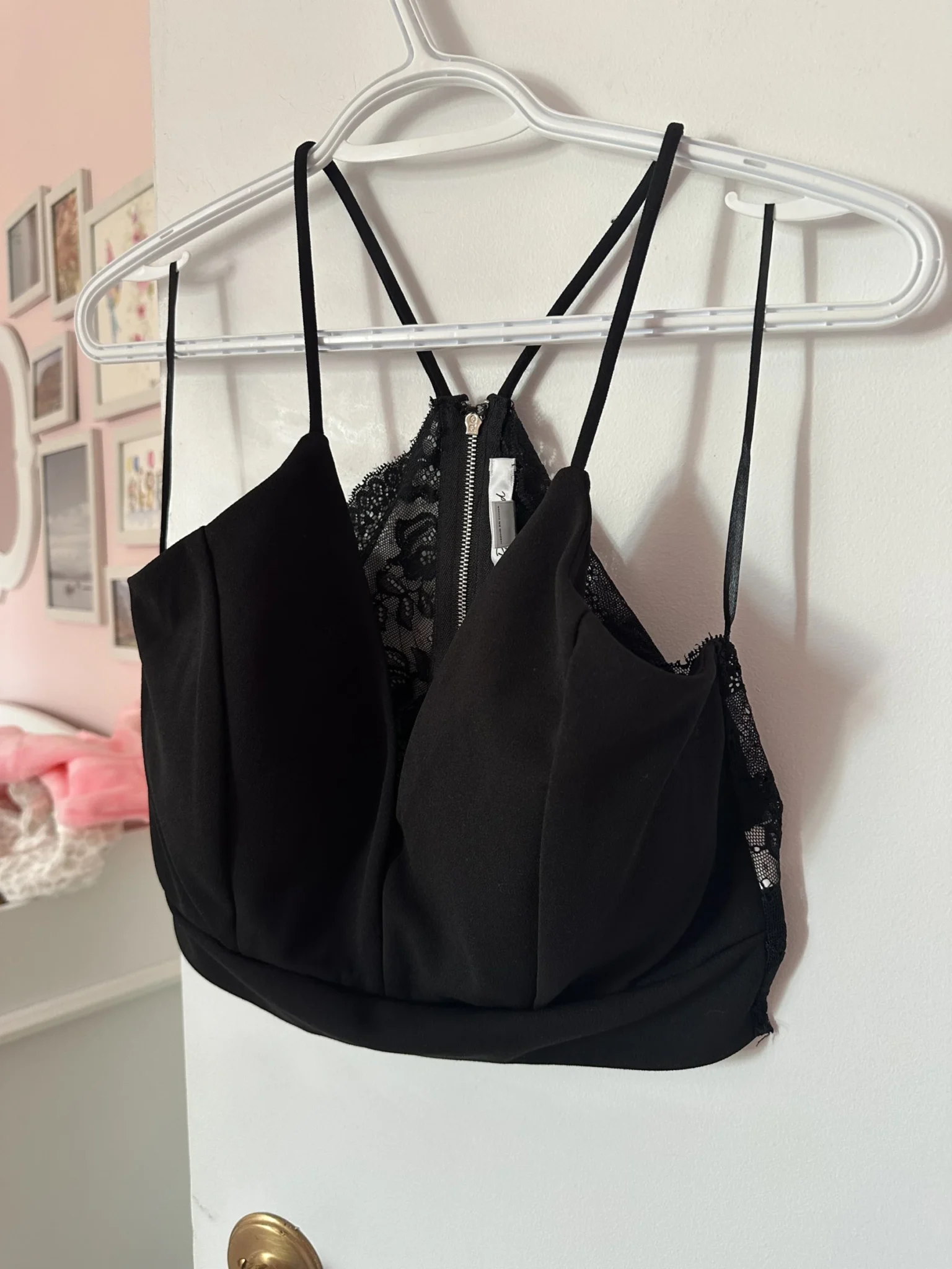Image for Haut bustier avec dentelle