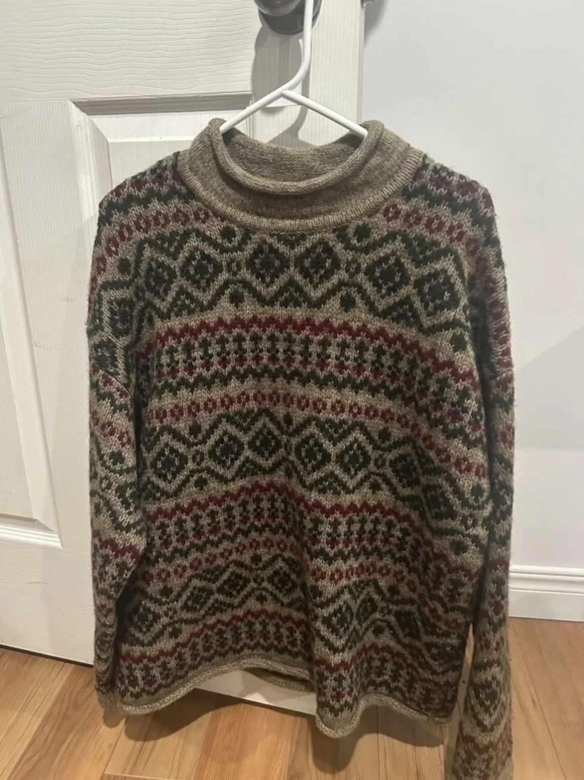 Featured image for Pull Vintage Abercrombie & Fitch - Style Fair Isle (Laine)