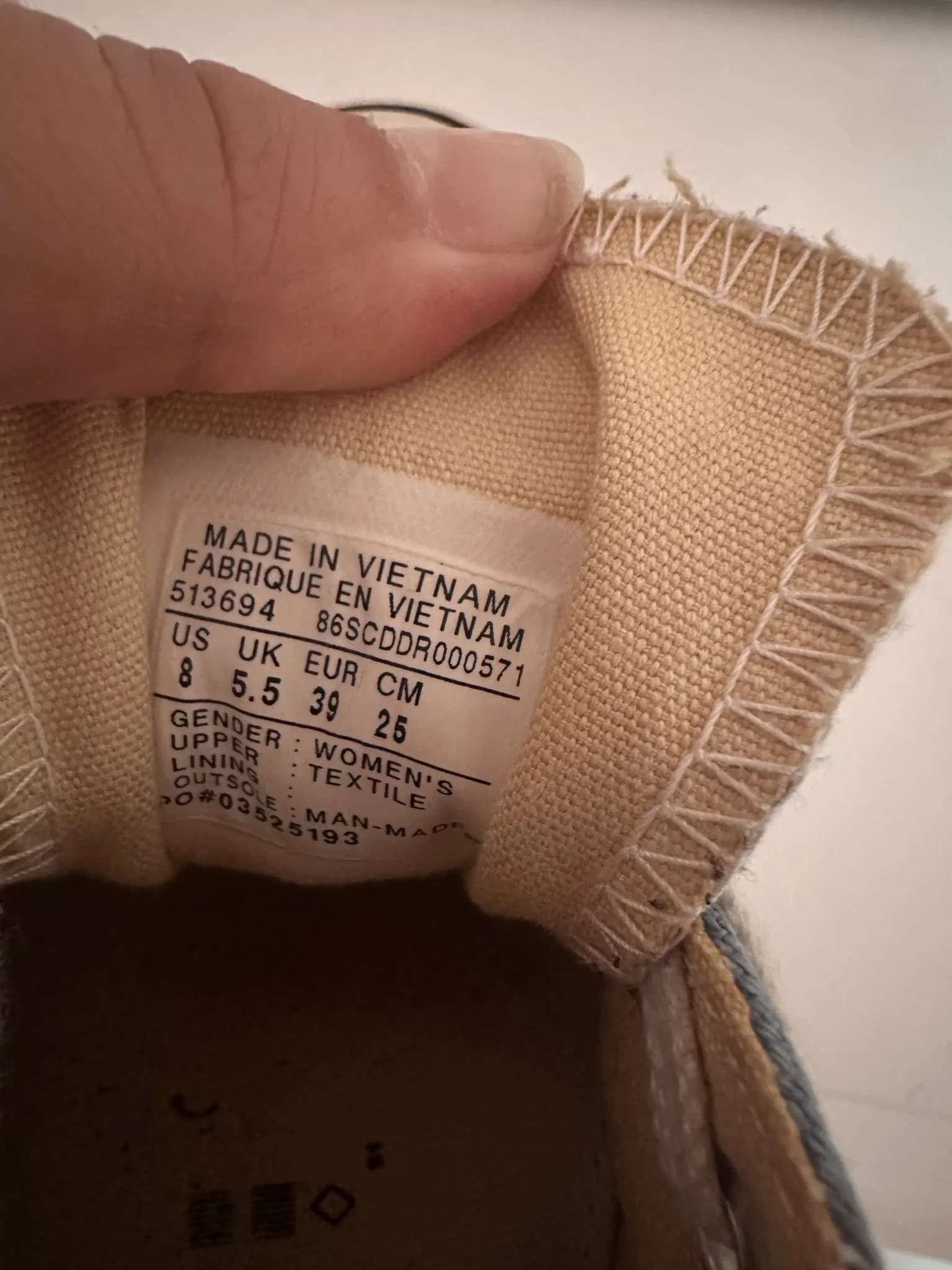 Image for Converse talon plat