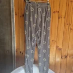 Thumbnail for High-waisted pyjama bottoms, size Small
