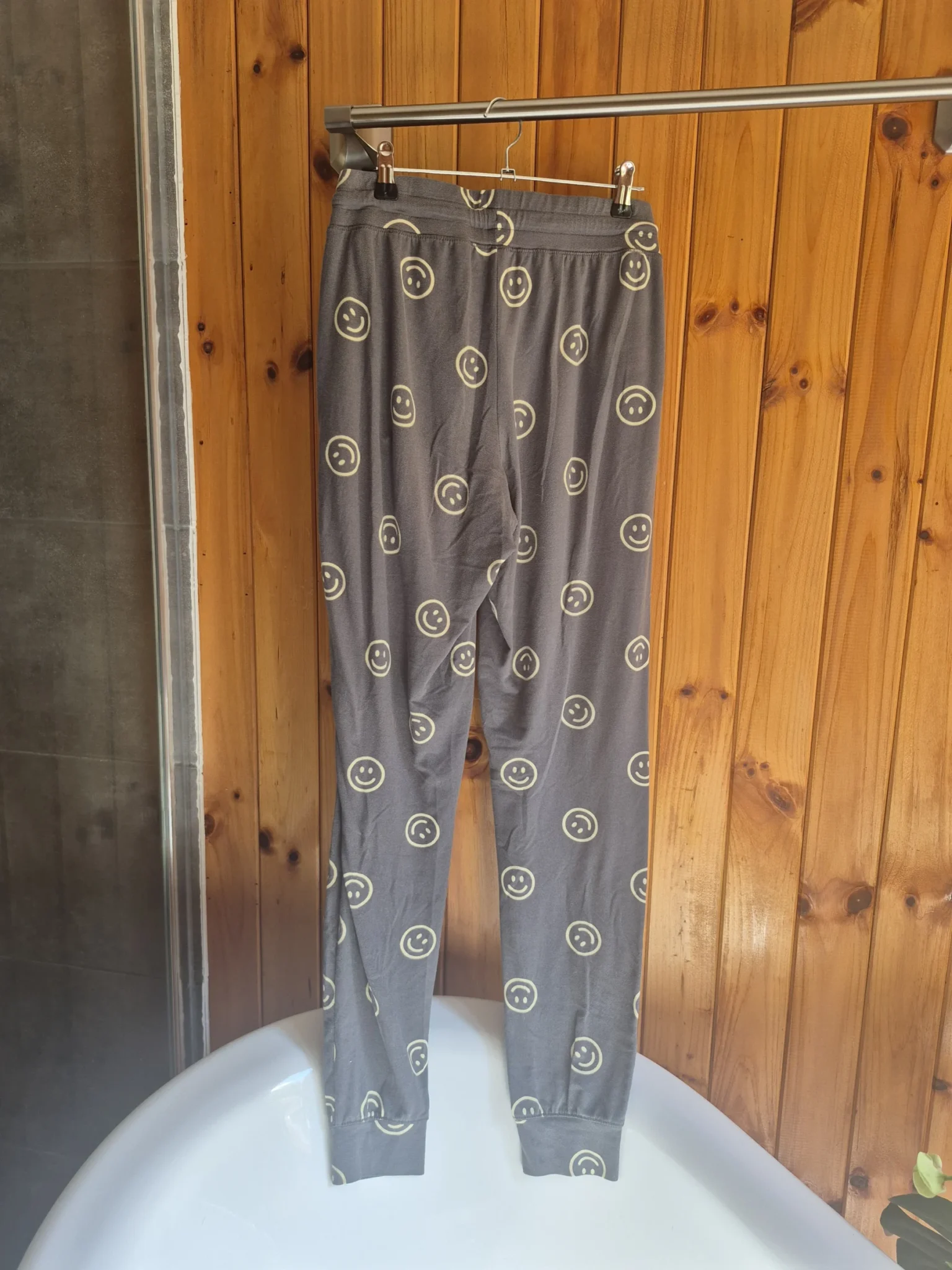 Image for High-waisted pyjama bottoms, size Small