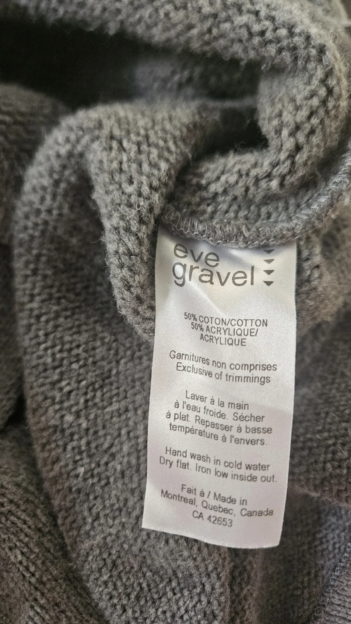 Image for 🌷Eve Gravel jumper