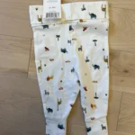 Thumbnail for Pantalon coton organique marque Little earthling neuf taille 6-9 mois