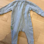 Thumbnail for Pyjama double zip Parade Organic 3-6 mois coton organique bleu