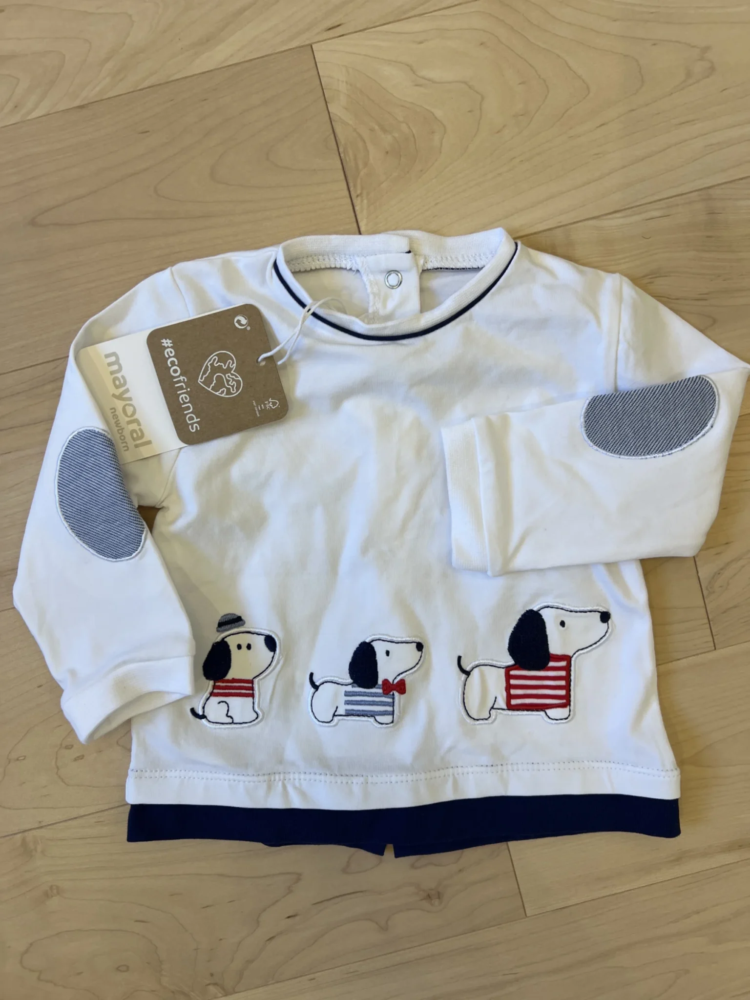 Featured image for Chandail manche longue marque MAYORAL neuf 4-6 mois