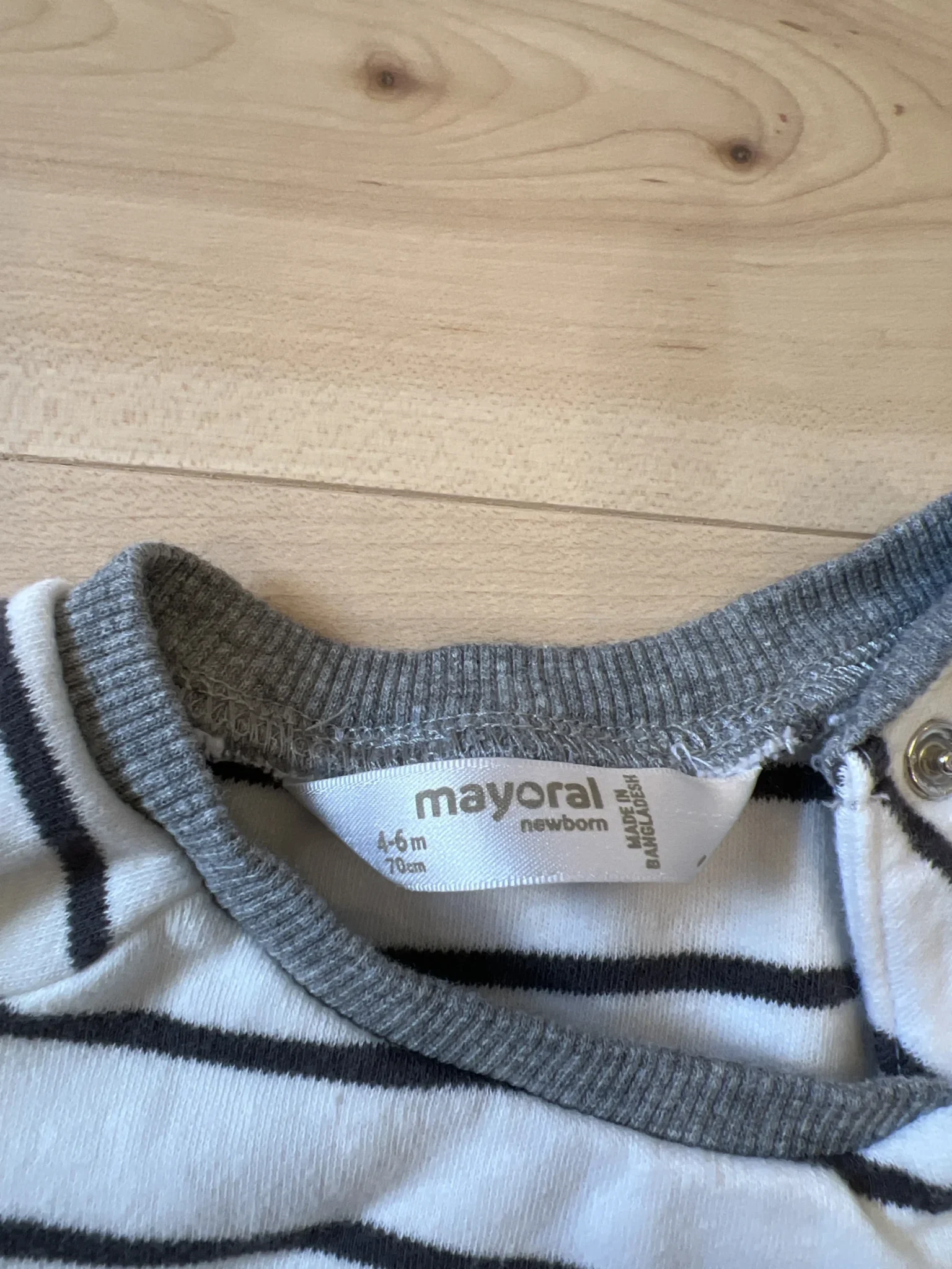 Image for Pyjama ultra doux marque MAYORAL 4-6 mois