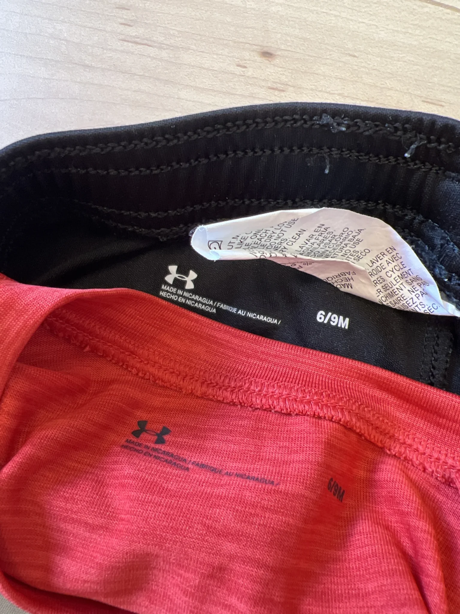 Image for Set chandail et short under armour bebe 6-9 mois