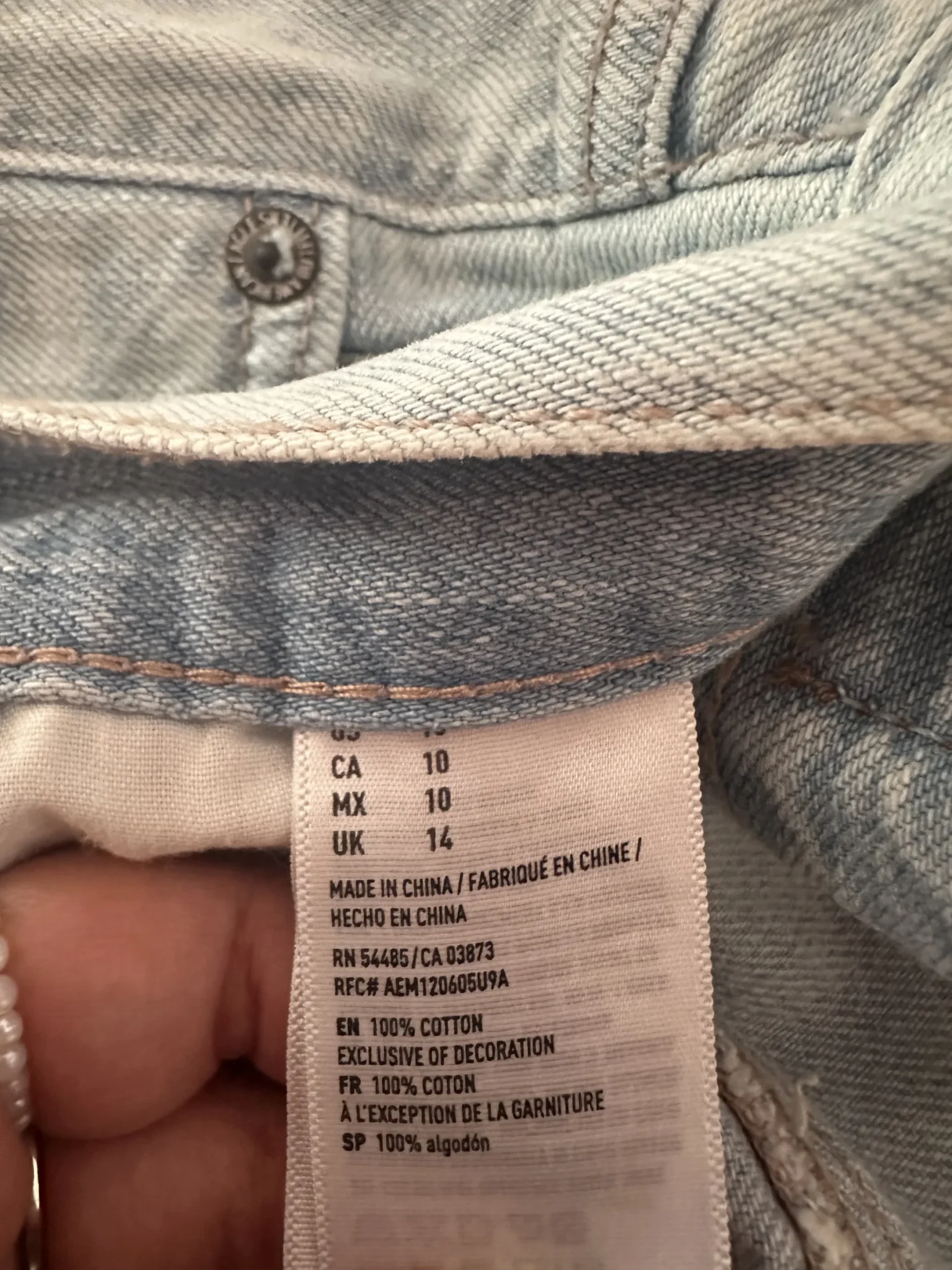 Image for American Eagle distressed-style shorts