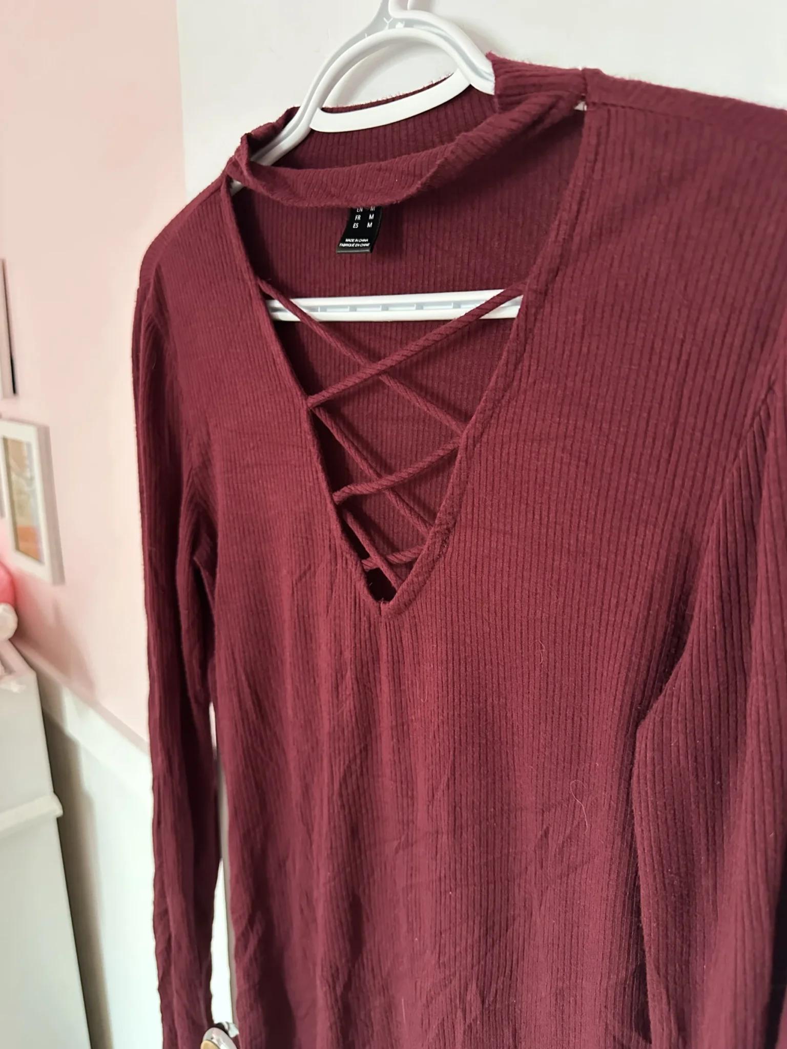Image for Front-laced jumper
