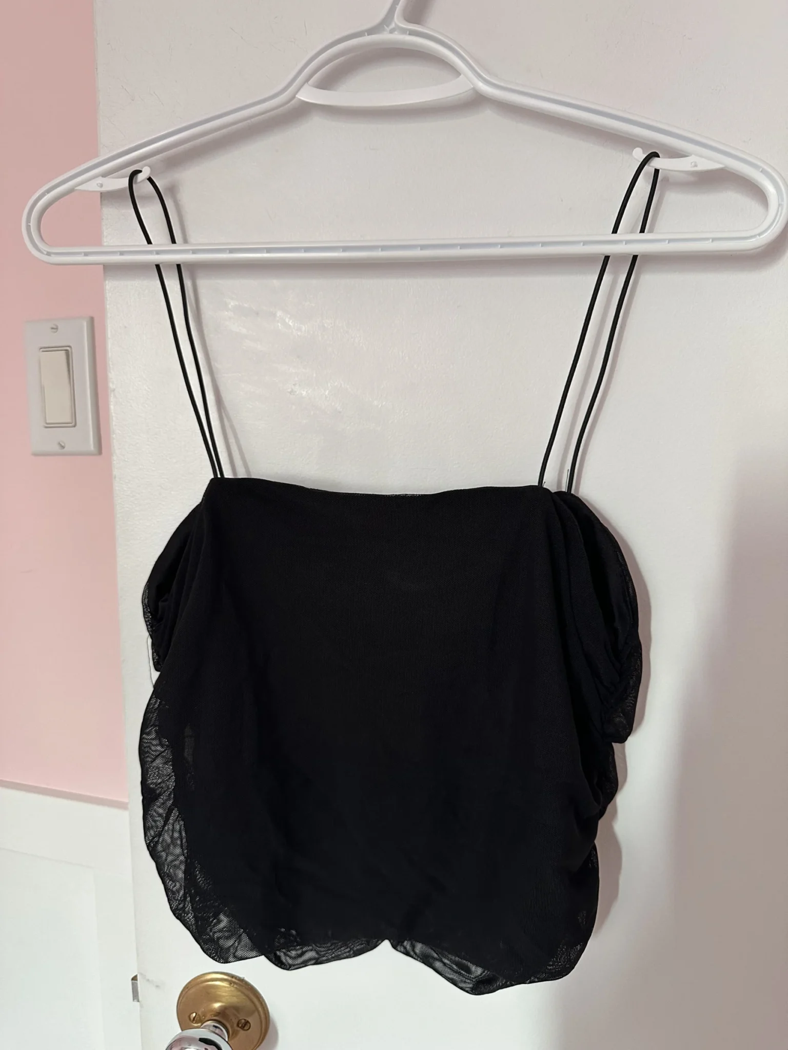 Image for Garage tulle crop top