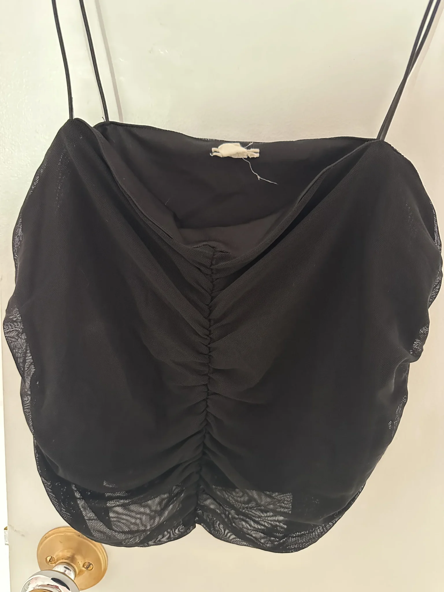 Image for Garage tulle crop top
