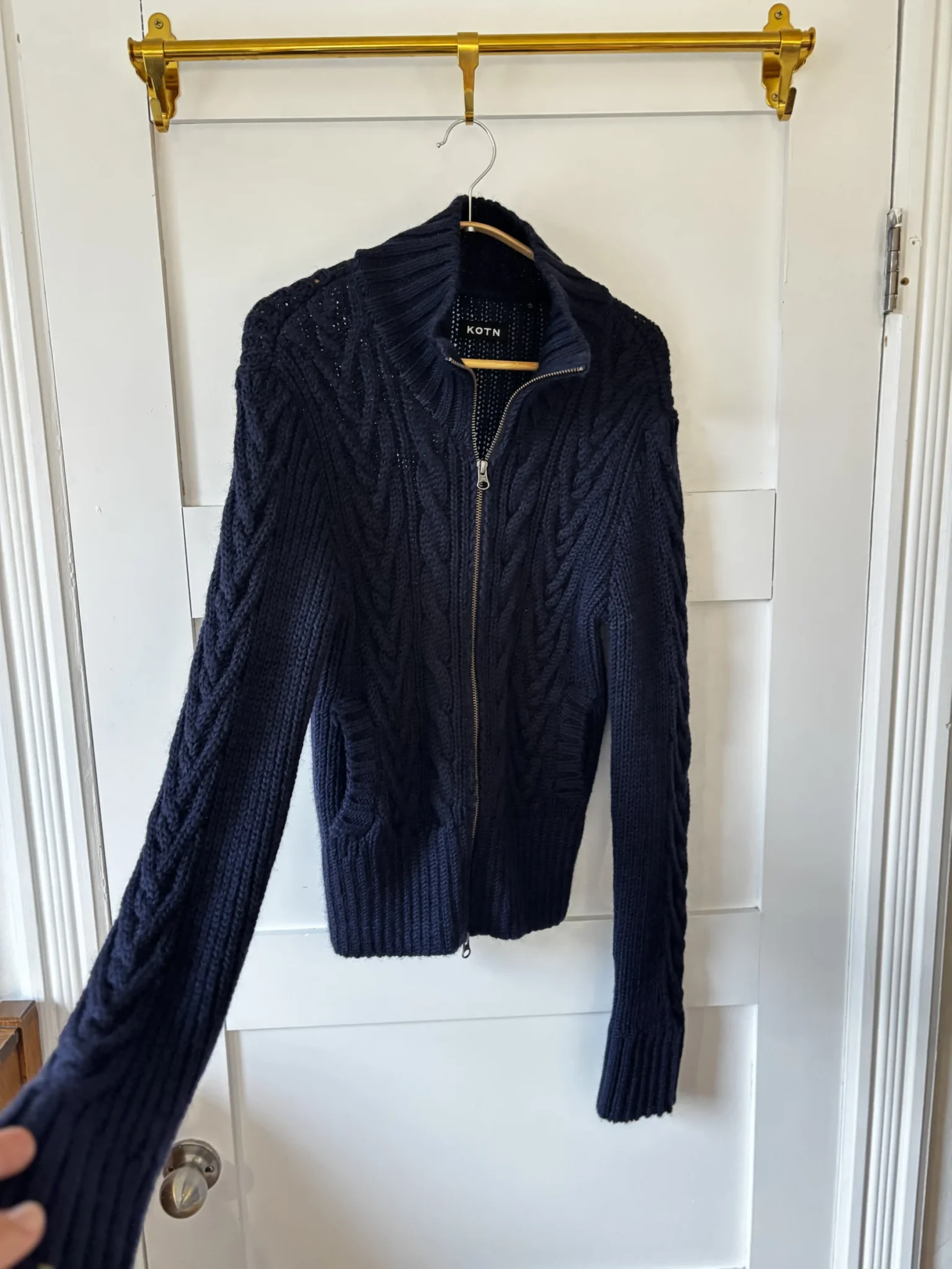 Image for ♥️Gilet en laine avec zip KOTN