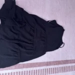 Featured thumbnail for Ruffled dress with detachable shoulder straps