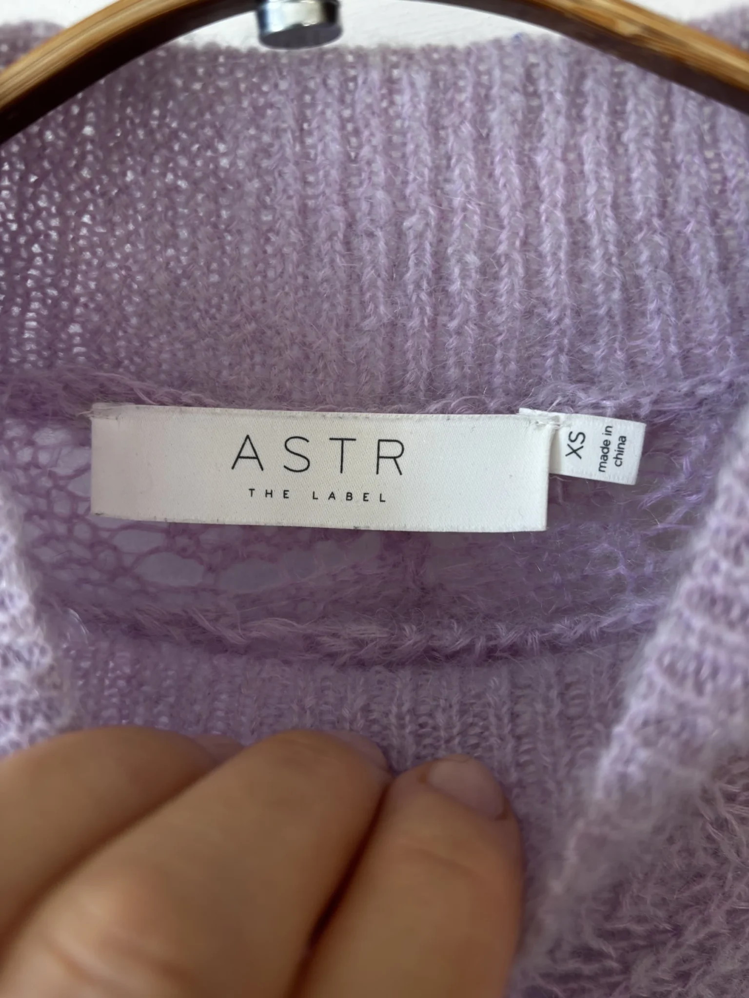 Image for ♥️ASTR the Label lilac/lavender jumper